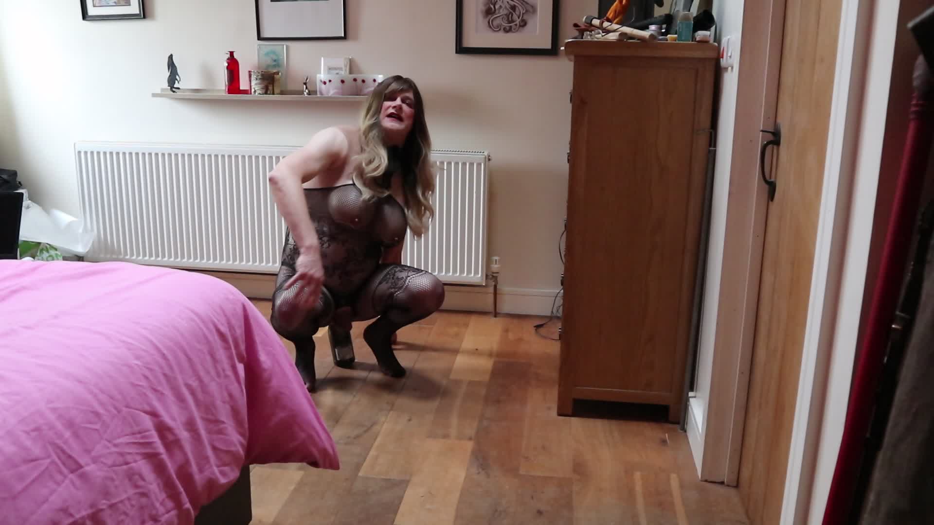 fucking my sissy ass with a prosecco bottle